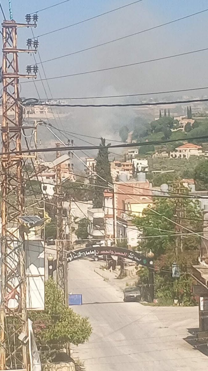 Airstrikes target towns in southern Lebanon: Qasiba-Adchit road, Aytit, Kfour, Haboush