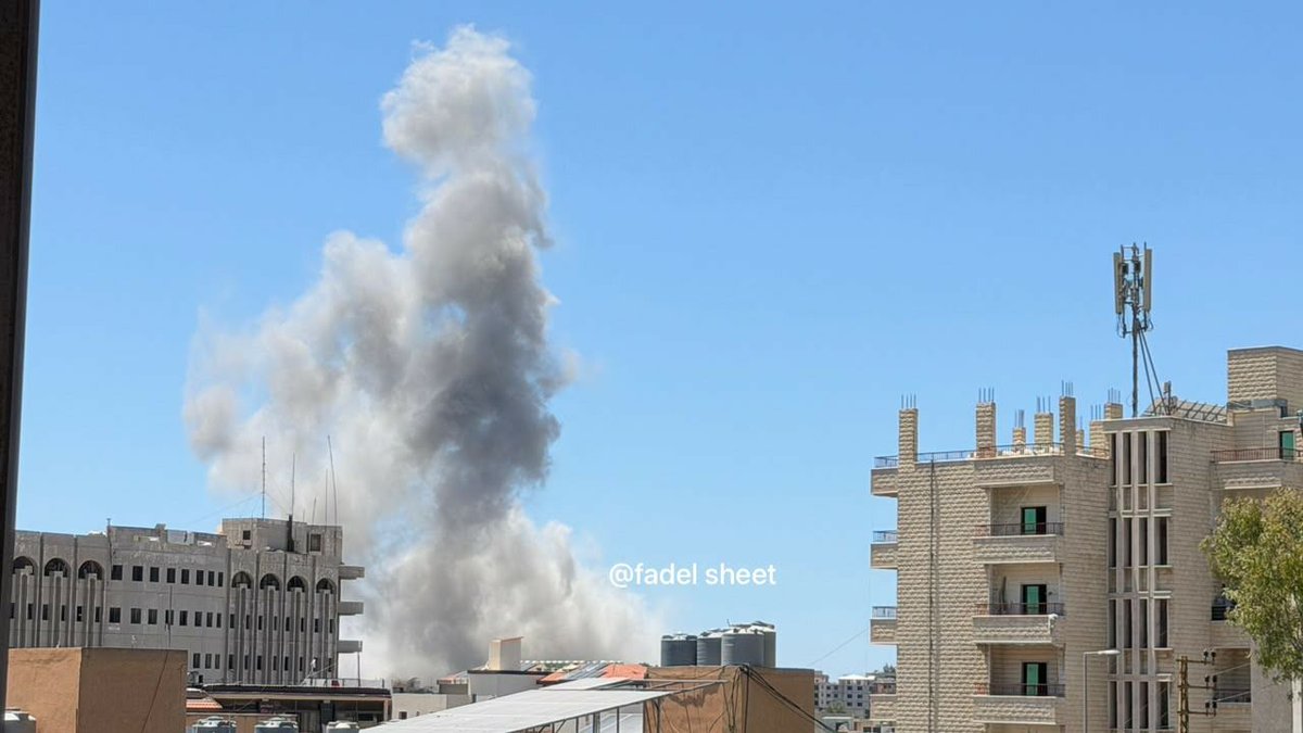 Airstrike targets town of Kafrjouz in southern Lebanon