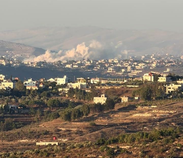Enorme explosies nabij Kafr Tebnit