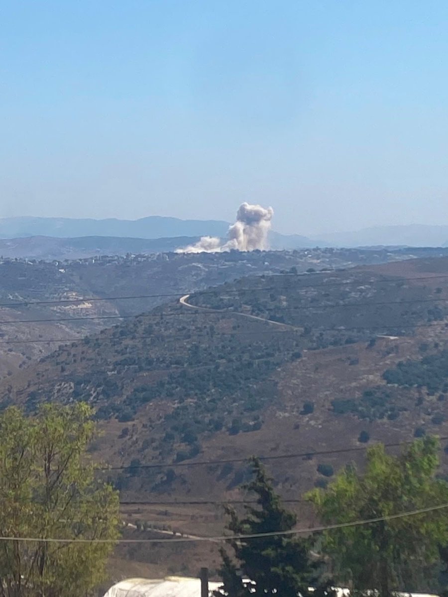 Bombardowanie w Zawtar al-Sharqiya