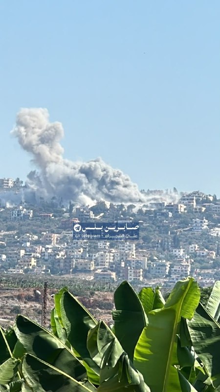 استهدفت طائرات حربية إسرائيلية المنصوري في جنوب لبنان