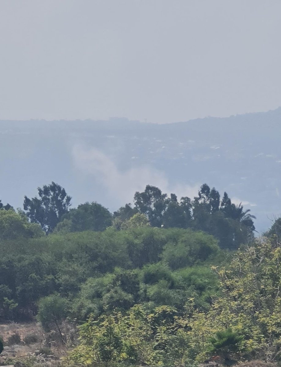 An Israeli bombing in Mansouri